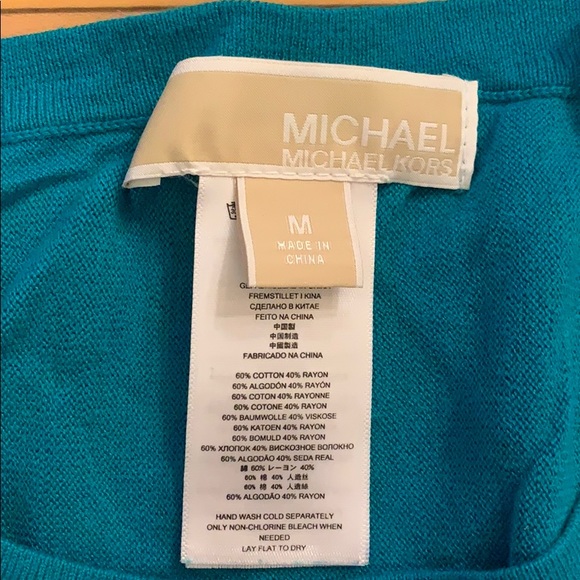 Michael Kors cold shoulder poncho - Picture 2 of 5